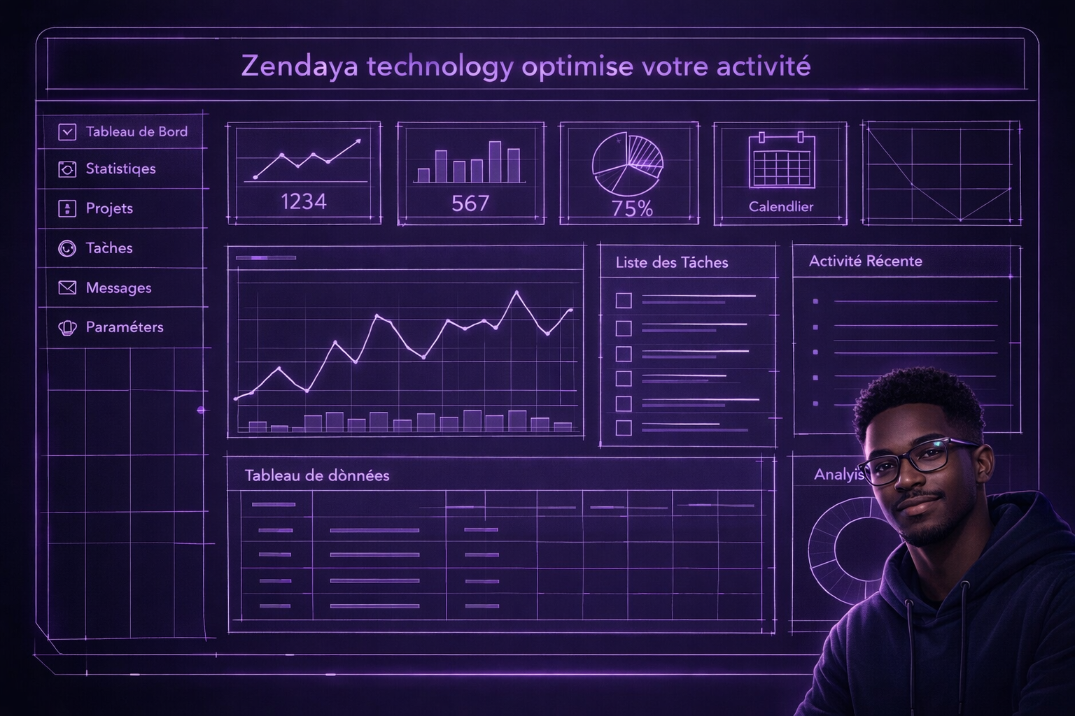 Zendaya Technology Dashboard